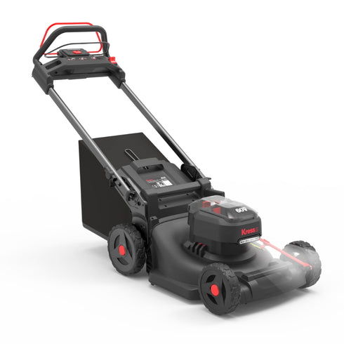 Kress KG757E 60v Prosumer 46cm Cordless Self-Propelled Mower Bundle